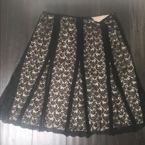 Beautiful Black Lace Skirt